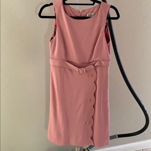 Lilly Pulitzer wool Pink dress white label vintage Barbie